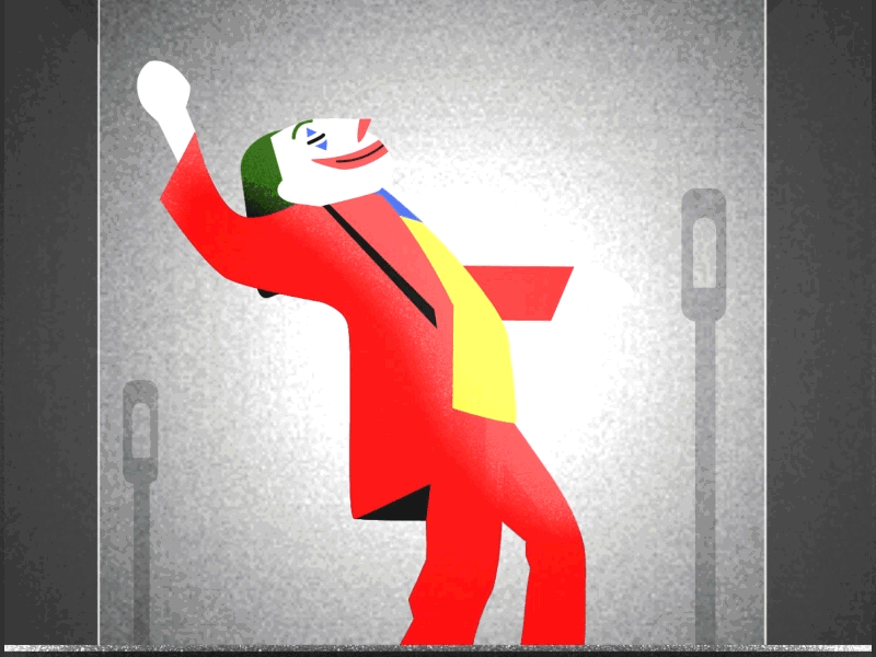 Joker after affects animacion animation 2d gif gif animation illustration illustrator illustrator design ilustracion vector