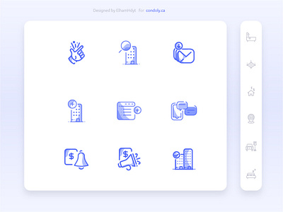 Condoly Icons appartment done icon home house icon icon design notification icon real estate icon ui