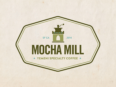 Mocha Mill Logo branding graphic design identity logo design