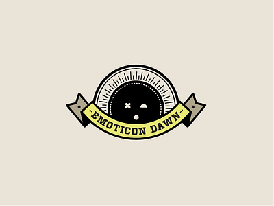 Emoticon Dawn logo branding graphic design identity logo design music band