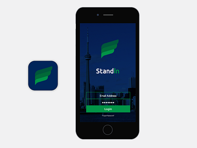 StandIn App branding icon ios app ui