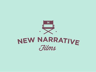 New Narrative Films Identity branding film graphic design icon identity logo design
