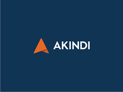 Akindi Brand Identity brand identity flat icon logo logo design mark origami word mark