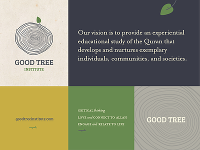 Good Tree Branding concept branding graphic design heart icon identity logo design mark outlines roots tree visual identity