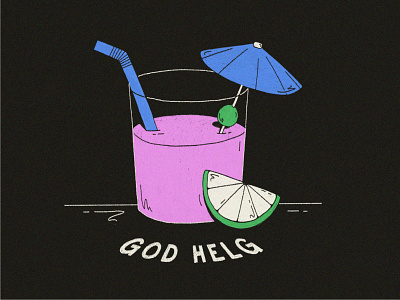 Norwegian lessons - God helg 🍹 cocktail god helg have a good weekend language lime norsk norskkurs norwegian norwegian lessons translate weekend