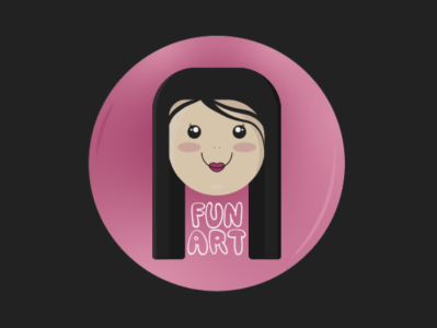 Fun Art Logo Design art branding character design digital digital illustration digitalart illustration logo vector