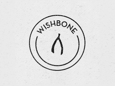 Dribbble 040 logo wishbone