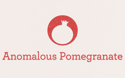 Anomalous Pomegranate logo startup