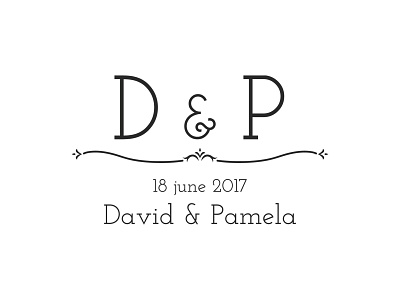 Wedding logo