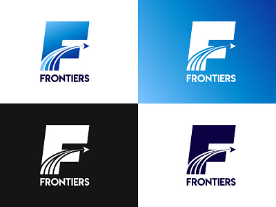 Frontiers airlines art branding color concept design flat graphic graphic design icon illustration lettering logo vector