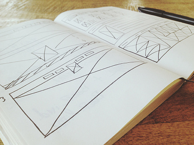 New Project Sketch frames progress sketch website