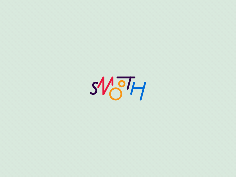 Smooth animated animation bodymovin design gif lottie smooth text type