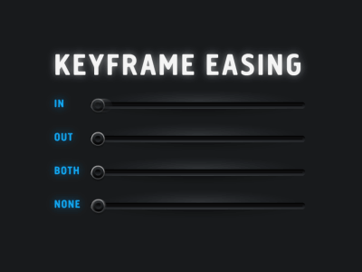 Keyframe Easing - Animated GIF animated animation gif influence keyframe