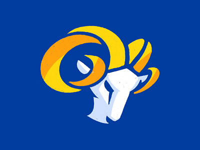 LA Rams by Fraser Davidson on Dribbble