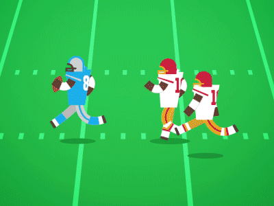 Football Animated GIF by Fraser Davidson for Cub Studio on Dribbble