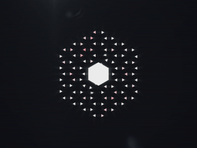 Structure Animated GIF animated animation gif hexagon structure triangles