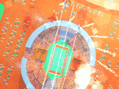 Stadium Flyover Animated GIF animated animation football gif stadium