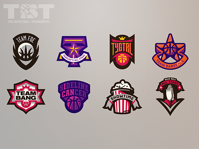 TBT: Logos 3 basketball logos the tournament