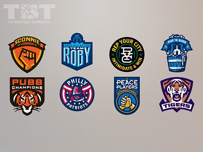 TBT: Logos 4 basketball logos the tournament
