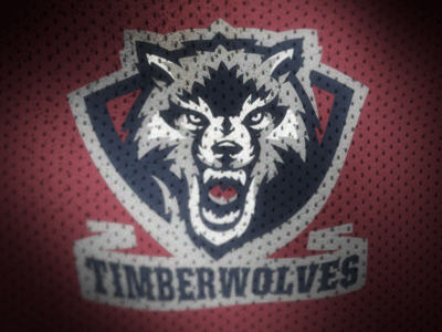 White Knoll Timberwolves 3 knoll lacrosse logo sports timberwolves twolves white wolves