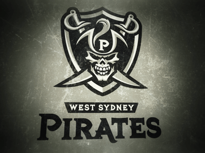 West Sydney Pirates Logo american australia football logo pirates sydney team west