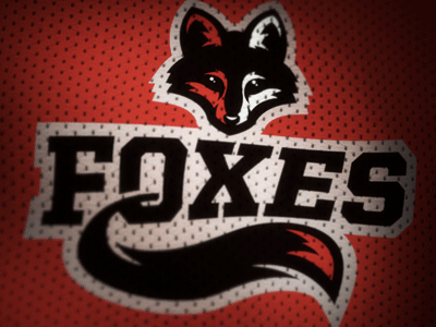 Foxes Logo Concept concept foxes logo sports