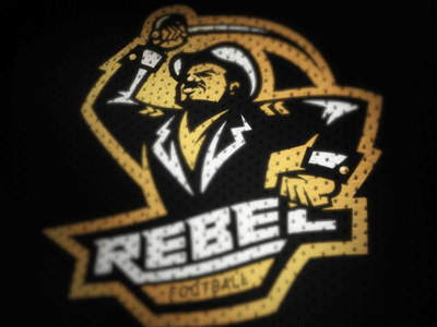 Rebels Football Concept concept football logo rebels