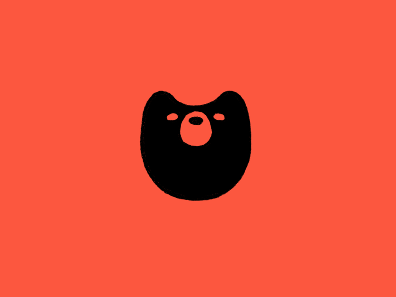 Cub Studio Logo animation bear branding cub logo motion graphics