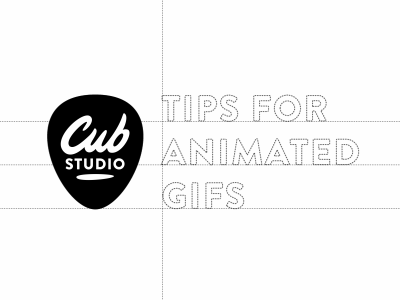 Cub Studio Tips For Animated GIFs animated animation bear blog gif gifs graphics hints motion post tips tutorial