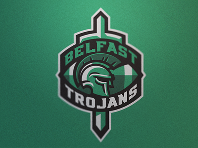 Belfast Trojans 1 belfast football logo sports team trojans
