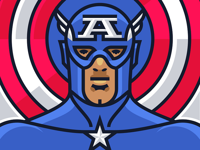 Captain America By Fraser Davidson For Cub Studio On Dribbble