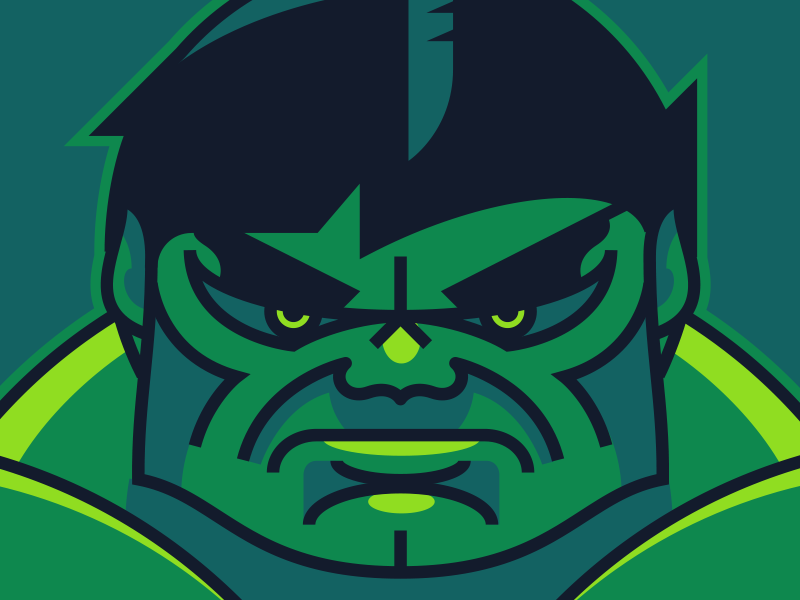 Hulk by Fraser Davidson for Cub Studio on Dribbble