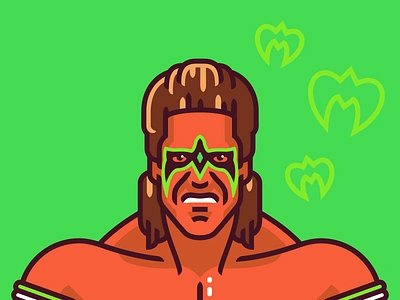 Ultimate Warrior warrior wrestling wwe wwf