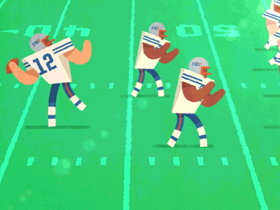 Brady to Pass american animation bowl football nfl patriots seahawks super