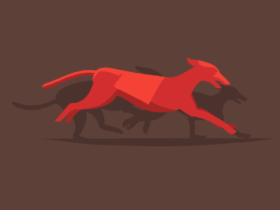 Day at the Races animated dogs gif greayhound