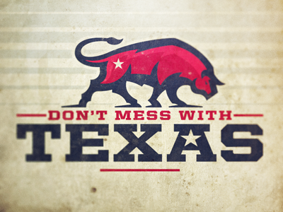 Dont Mess With Texas bull dont logo mess star texas with