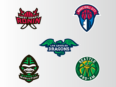 The Basketball Tournament Logos 1 basketball logos tbt