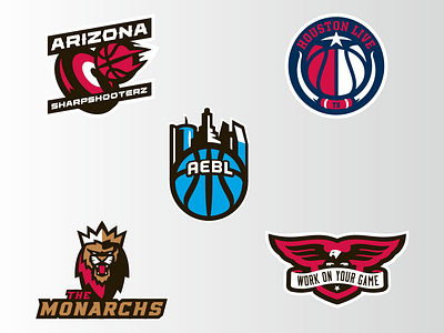 The Basketball Tournament Logos 2 basketball logos tbt