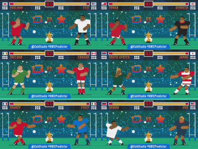 Rugby World Cup Predictor rwc predictor animation cup world rugby