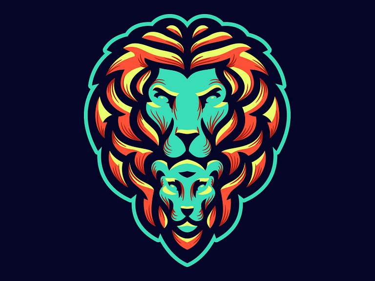 Lions by Fraser Davidson on Dribbble