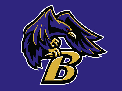 Baltimore Ravens by Fraser Davidson on Dribbble