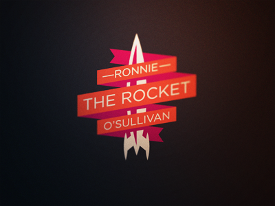 Snooker Logos: Ronnie 'The Rocket' O'Sullivan logo o rocket ronnie snooker sullivan the