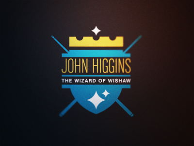 Snooker Logos: John Higgins 'The Wizard of Wishaw' higgins john logo snooker wizard