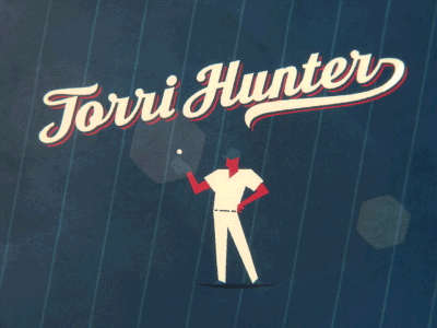 Torii Hunter baseball