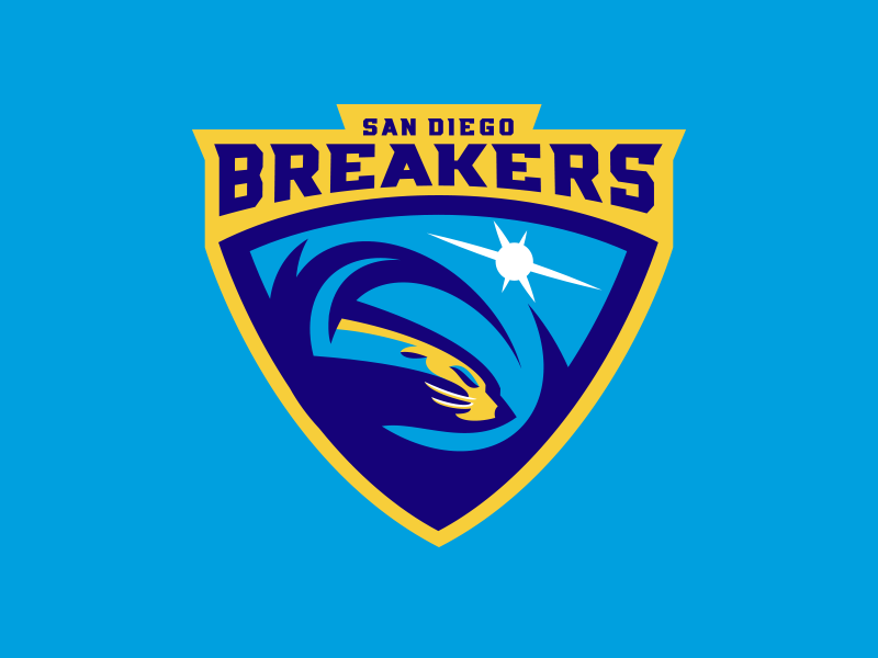 San Diego Breakers by Fraser Davidson on Dribbble