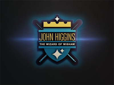 John Higgins 'The Wizard of Wishaw' higgins john logo snooker wizard