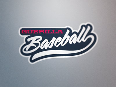 Guerilla Baseball 3 baseball gorilla guerilla logo sports