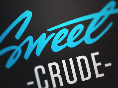 Sweet Crude Logo Detail crude logo sweet