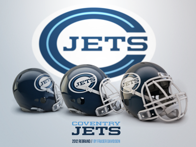 Coventry Jets Rebrand american coventry england football gridiron jets nfl team uk