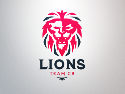 Team GB Logo Concept american britain football great gridiron lions team